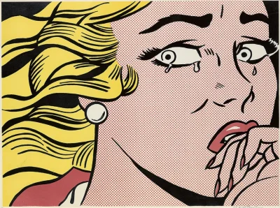 Hoverion - Roy Lichtenstein
Crying Girl, 1963
#art #popart #estetion #sztuka