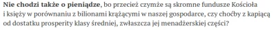 jaunas - @Dario_kozak: Jaką kasę? Przecież Jacek Karnowski powiedział, że Kościół jes...