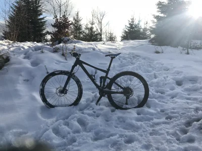 Igristoje - Ale nawaliło śniegu #rower
