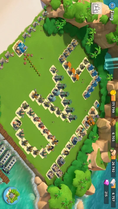 dzejkob98 - W grze #boombeach na #ios duza role odgrywaja gemy, wiadomo aby byc najle...