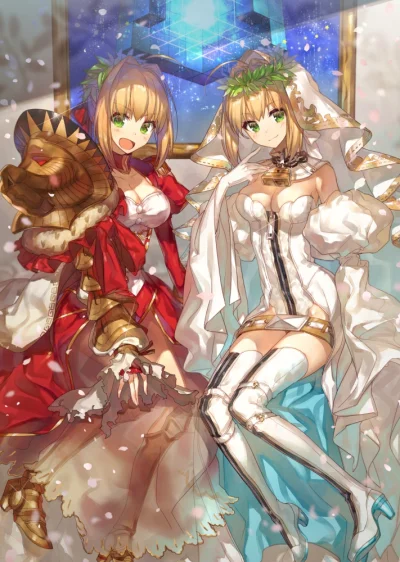 Sentox - #randomanimeshit #fate #fateextra #saber #redsaber #saberbride # @Evil_Anon ...