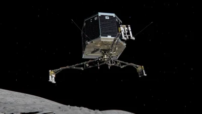 MalyBiolog - Lądownik Philae wylądował na komecie w listopadzie zeszłego roku. Jego p...