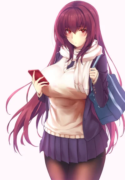 Azur88 - #randomanimeshit #anime #fate #fategrandorder #scathach #longhair #redhair #...