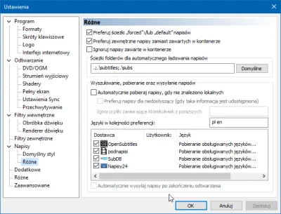 L.....m - @weshu: zawsze pobieraj UTF-8. Nigdy w mpc-hc problemu z tym nie miałem. 
...