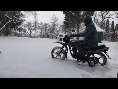 Mert82 - Zimowo Romet ADV 125@250 na śniegu w slowmotion :
#motocykle #motocykle125 ...
