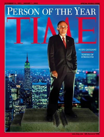 nexiplexi - Okładki Time'a
Rudolph Giuliani - człowiek roku 2001
#ciekawostki #ciek...