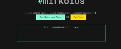 chinskiecuda - #mirkolos

Pomoc testerów wskazana :)

Tutaj kolega @Szewczyk_CZet...