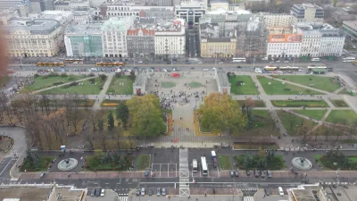 Piter232 - Z tarasu widokowego Pałacu Kultury i Nauki pod tagiem #fotorelacjapitera w...