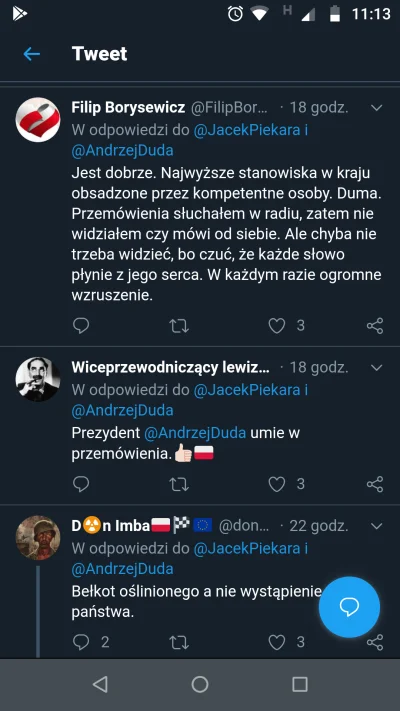 Manah - Wiemy jak jest tymczasem na katokomuszym Twitterze: