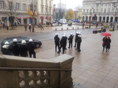 Piter232 - Policja z bronią już na miejscu, w tym roku wydaje się że nie będą się #!$...