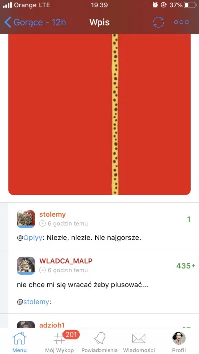 p.....z - @Oplyy: mi się w aplikacji wyświetli długie ale nie całe ( ͡° ʖ̯ ͡°)