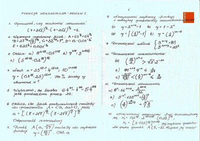 fredzur - Witam matematyczne świry!
Jest ktoś na tyle dobroduszny ze pomoze mi zalic...