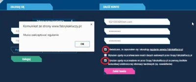 pablosik - Mam do was prośbę. Poprawcie na stronie proces rejestracji. Nie można się ...