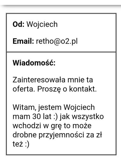 Hur4ggan - Napisałem że szukam pracy w #krakow na #gumtree . Oto co odpisał mi pan Wo...