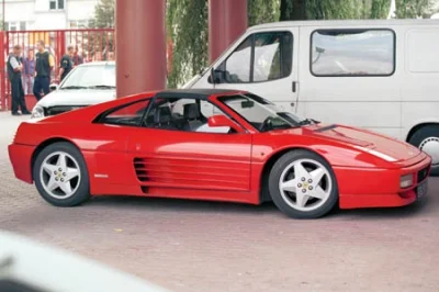 PiterSV - #ferrari 348 Andrzeja Pawelca - ówczesnego właściciela Widzewa. Jeżeli się ...