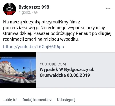 pawlas - @utede Bydgoska straż pisze o pasażerze