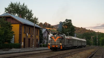 niemiec - 2015.07.26 || Mszana Dolna || SP42-260 z pociągiem specjalnym do Chabówki p...
