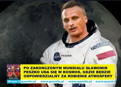 boroniowy - #peszkin #mundial #humorobarazkowy #heheszki #kosmonauta