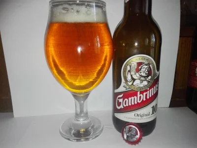 DonislawDev - "Gambrinus Original 10˚"

Wygląd: Złotawy, lekko wodnisty kolor, kożu...