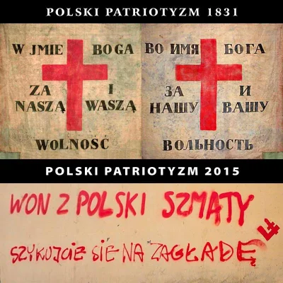 VCO1 - @emjot86: pseudopatrioci sami sobie taką łatkę naklejają. A poza nimi każdy ma...