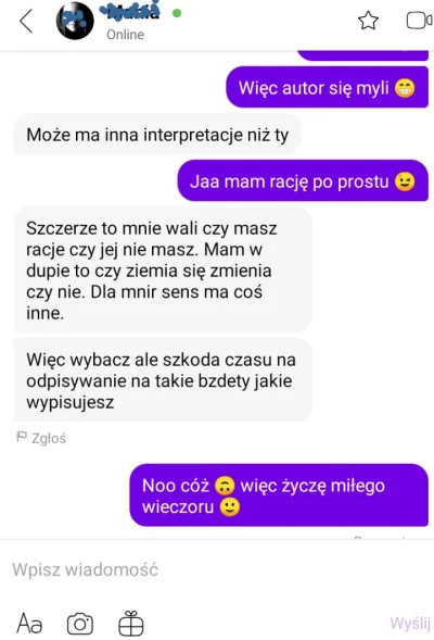 PierwszyPuchacz - #heheszki #tinder #badoo #p0lka
Witam Miała cytat z utworu Kory- st...