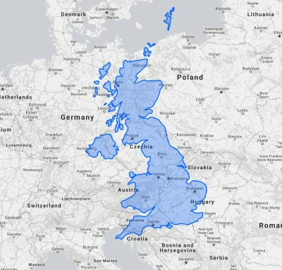 bitcoholic - To UK to jednak jest spore
#ciekawostki #mapporn #mapy