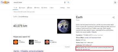 Kabonn - Fajne ciekwostki google, podoba się dla mnie ( ͡° ʖ̯ ͡°) 
#plaskoziemcy #ge...