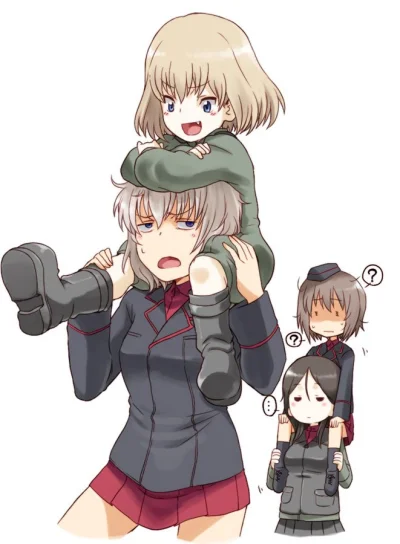 kedzior1916 - #randomanimeshit #girlsundpanzer #erikaitsumi #katyusha #nonna #mahonis...