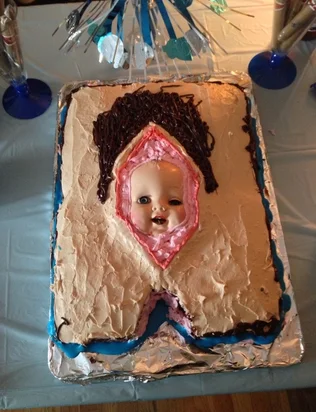 fraulein_ - Zrobiliśmy Dżesice tort na pierwsze urodziny ( ͡° ͜ʖ ͡°)
#pieluszkowezap...