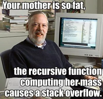 fryrlik - @botanicFTS: Ach... Dennis Ritchie. Twórca języka C i koneser niewybrednych...