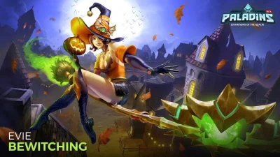 Derol - Paladins z nową mapą i skórkami dla postaci w klimatach Halloween ( ͡º ͜ʖ͡º) ...