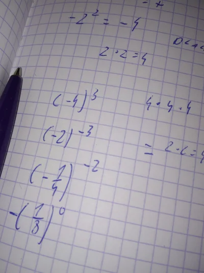 s.....k - #matematyka hej, dlaczego (-1/4)^-2 to 16?
Jak to obliczyć?