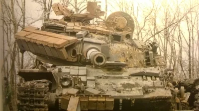 papier96 - Dalej w klimatach 152 mm vs. czołg
T-64BW sił zbrojnych Ukrainy, luty 201...