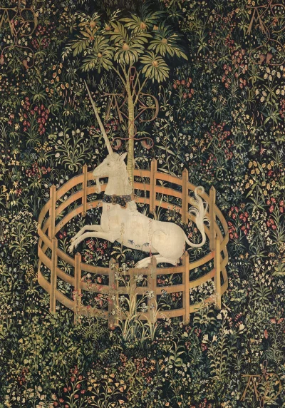 Ponczka - Pojmany jednorożec
c 1495–1505
#sztuka #malarstwo