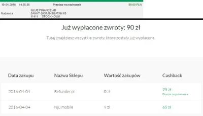 ms93 - @promocyjnaaga: @danio_96: Dostałem pierwszy zwrot. Swoją drogą przelew zlecił...