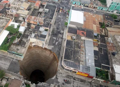 lukasz-lux - Stolica Gwatemali w Ameryce Środkowej
W centrum miasta powstała dziura ...