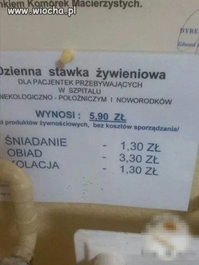 v.....a - "Stawkę żywieniową na pacjenta każdy szpital ustala sam. W szpitalu im. Kon...