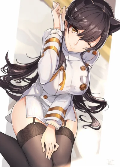 Pewpewpew - #randomanimeshit #bilanhangxian #azurlane #atago #zakolanowkianime #kemon...