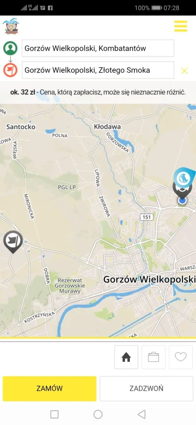 reddml - Wow też mi nowość. Aplikacja firmy joker taxi z Gorzowa Wielkopolskiego ma j...