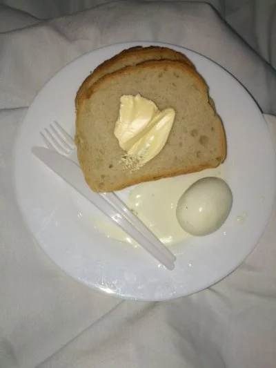 jfrost - Poniżej zdjęcie z przed dwóch dni, a na nim śniadanie dla kobiety w ciąży. N...