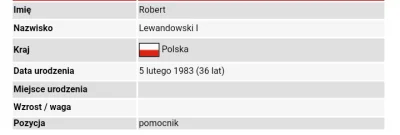 yyy98 - @6REY1MISTERIO9: Lewandowski ma dzisiaj urodziny ( ͡° ͜ʖ ͡°)