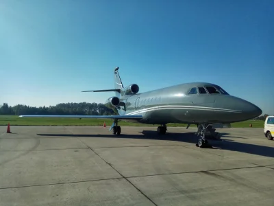 airfield_ops - Dassault Falcon 900 - 21,200 kg biznesowego luksusu. Przedwczoraj przy...