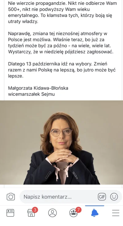 Staryan0na - @kretik112: Dalej wierzcie w to, ze KO czy ktokolwiek inny zliwkwiduje 5...