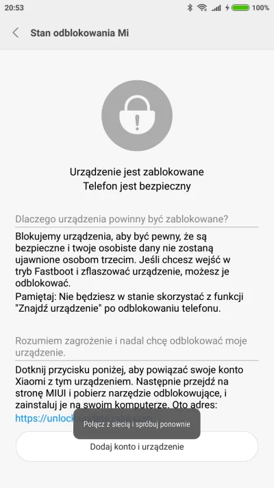 Tomek_Tcz - Co zrobić?
Parę razy odblokowany był. A takie coś pierwszy raz.
#xiaomi