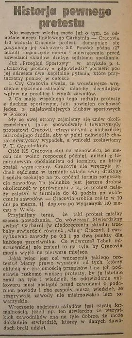 Havanamananama - Wybiórcze traktowanie historii jest znane. Jak widać Cracovia także ...