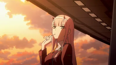 Azur88 - #randomanimeshit #darlinginthefranxx #zerotwo #longhair #pinkhair #greeneyes...