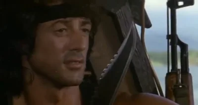 GdzieJestBanan - @Lukas77986: Pamiętam fajny cytat z Rambo, jak siedzi z Azjatką, ona...