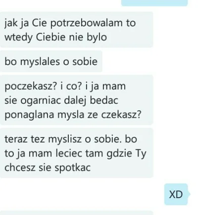 t.....4 - @heheszkitroche: Laska powiedziała że się spozni. Ja okej że poczekam.