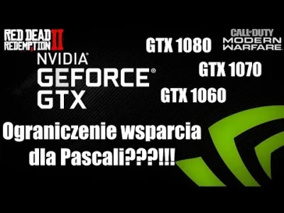 Pawci0o - #nvidia #pcmasterrace #komputery #rdr2 
Zaczęło się postarzanie starszego ...