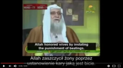 franekfm - „Allah zaszczycił żony poprzez ustanowienie kary jaką jest bicie.”
srogie...